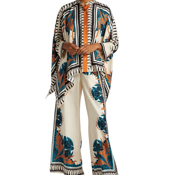 LA DoubleJ Shirt. Silk/Size-M - Picture 5 of 8